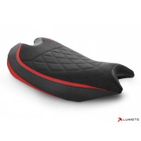 LUIMOTO DIAMOND SPORT Rider Seat Cover for DUCATI PANIGALE V2 LUIMOTO DIAMOND SPORT Rider Seat Cover for DUCATI PANIGALE V2